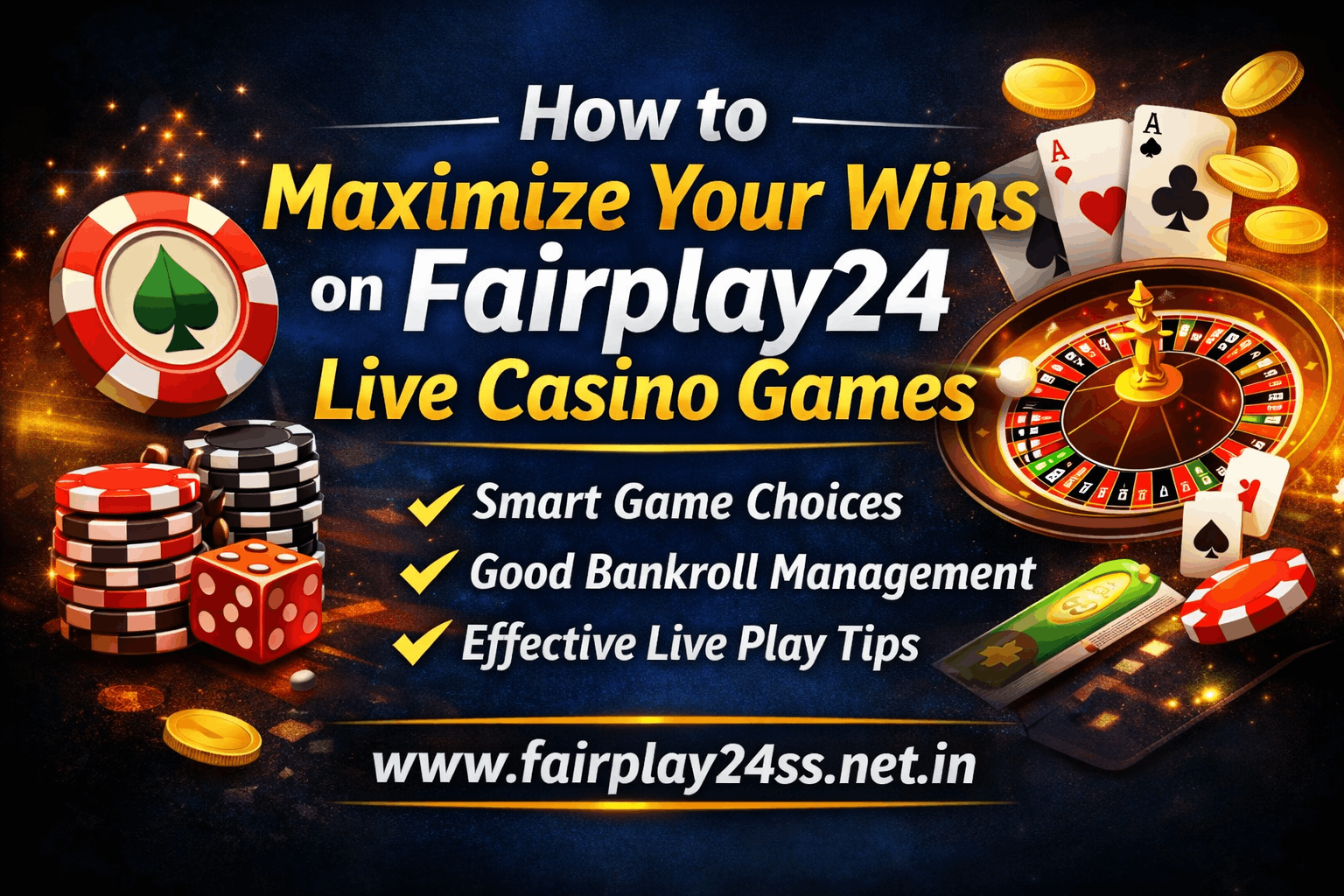 How to Maximize Your Wins on Fairplay24 Live Casino Games