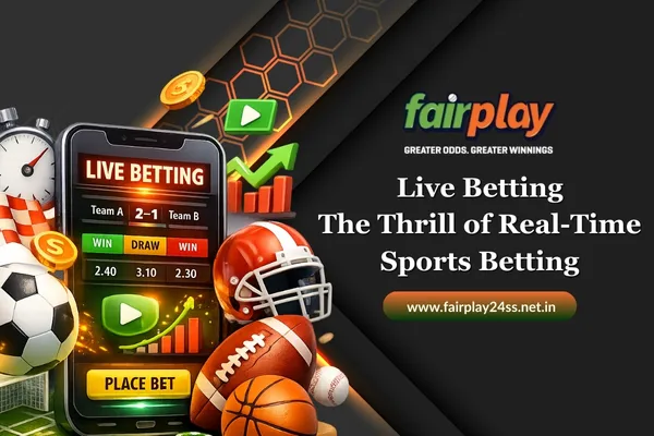 Live Betting The Thrill of Real-Time Sports Betting