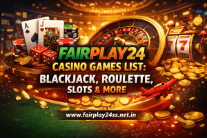 Fairplay24 Casino Games List: Blackjack, Roulette, Slots & More