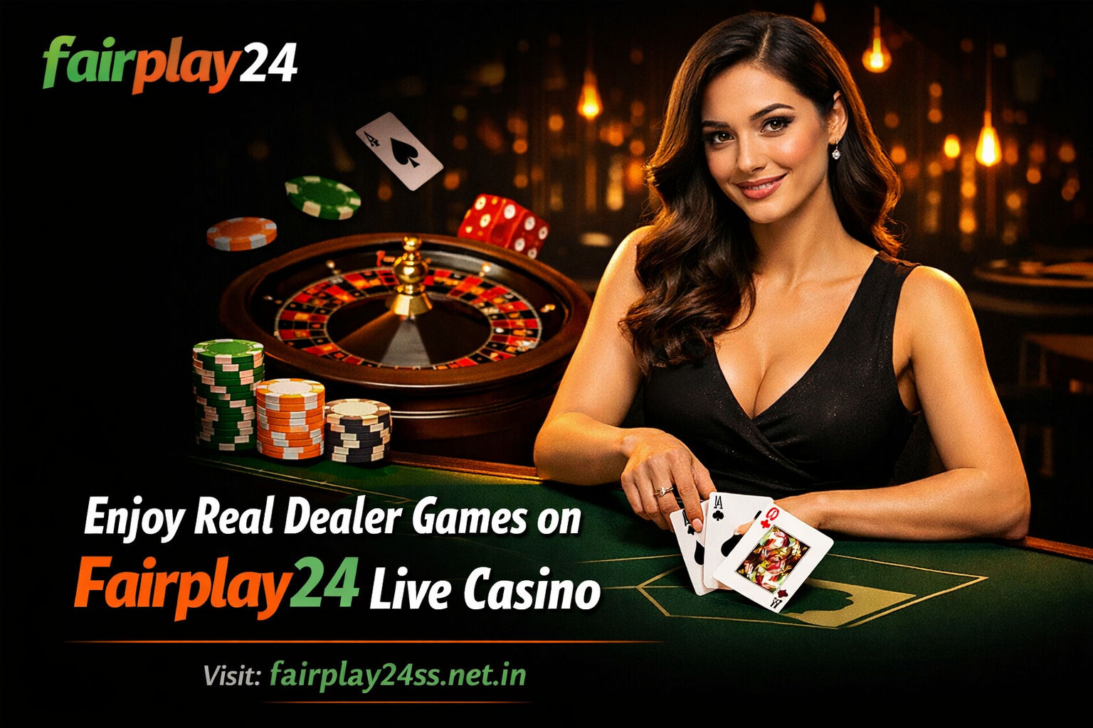 Enjoy Real Dealer Games on Fairplay24 Live Casino