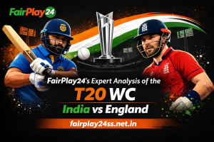Fairplay24’s Expert Analysis of the T20 WC India vs England