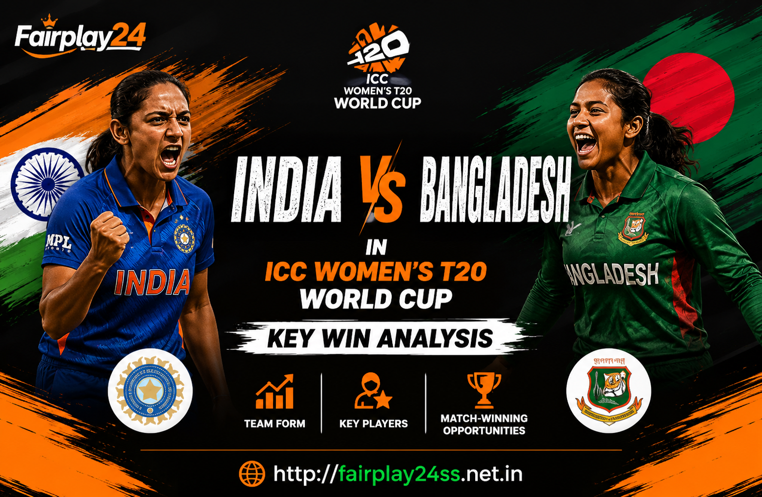 India vs Bangladesh in ICC Women's T20 World Cup