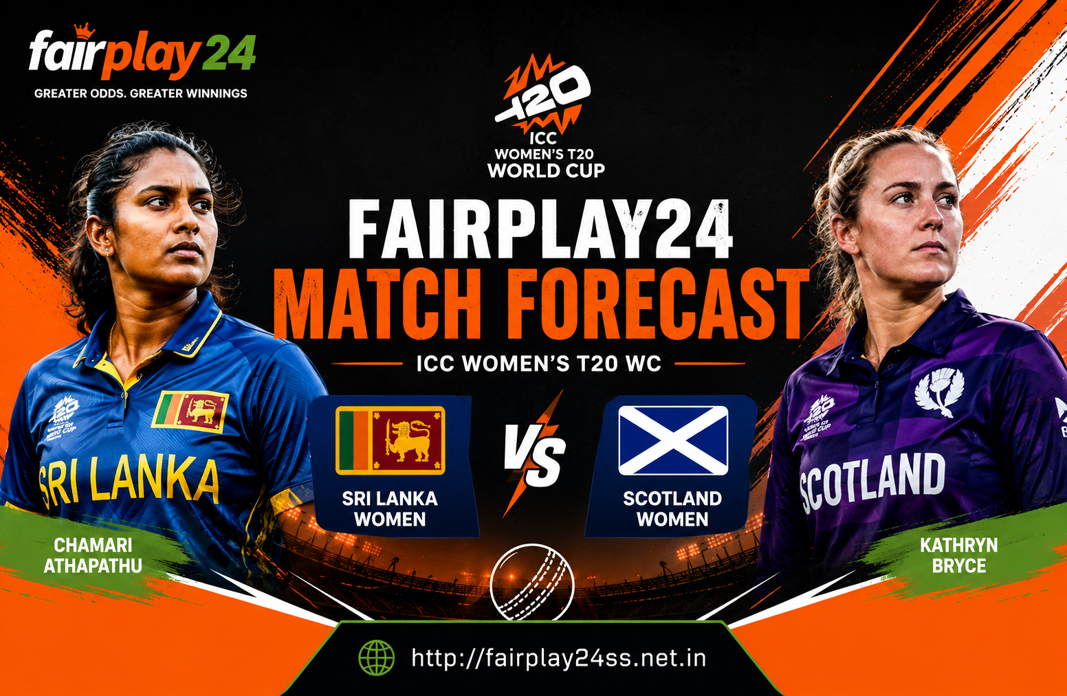 Fairplay24 Expert Analysis: Sri Lanka Women Take on Scotland Women in T20 WC