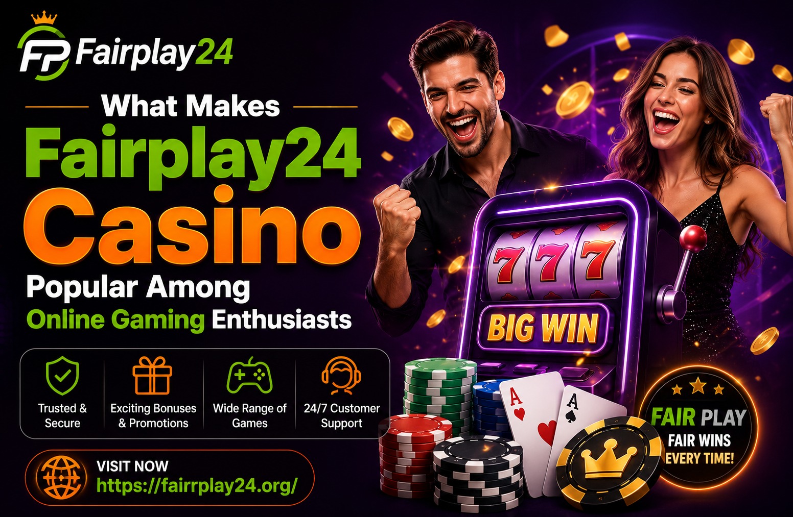 Why Fairplay24 Casino Is Popular Among Online Casino Players