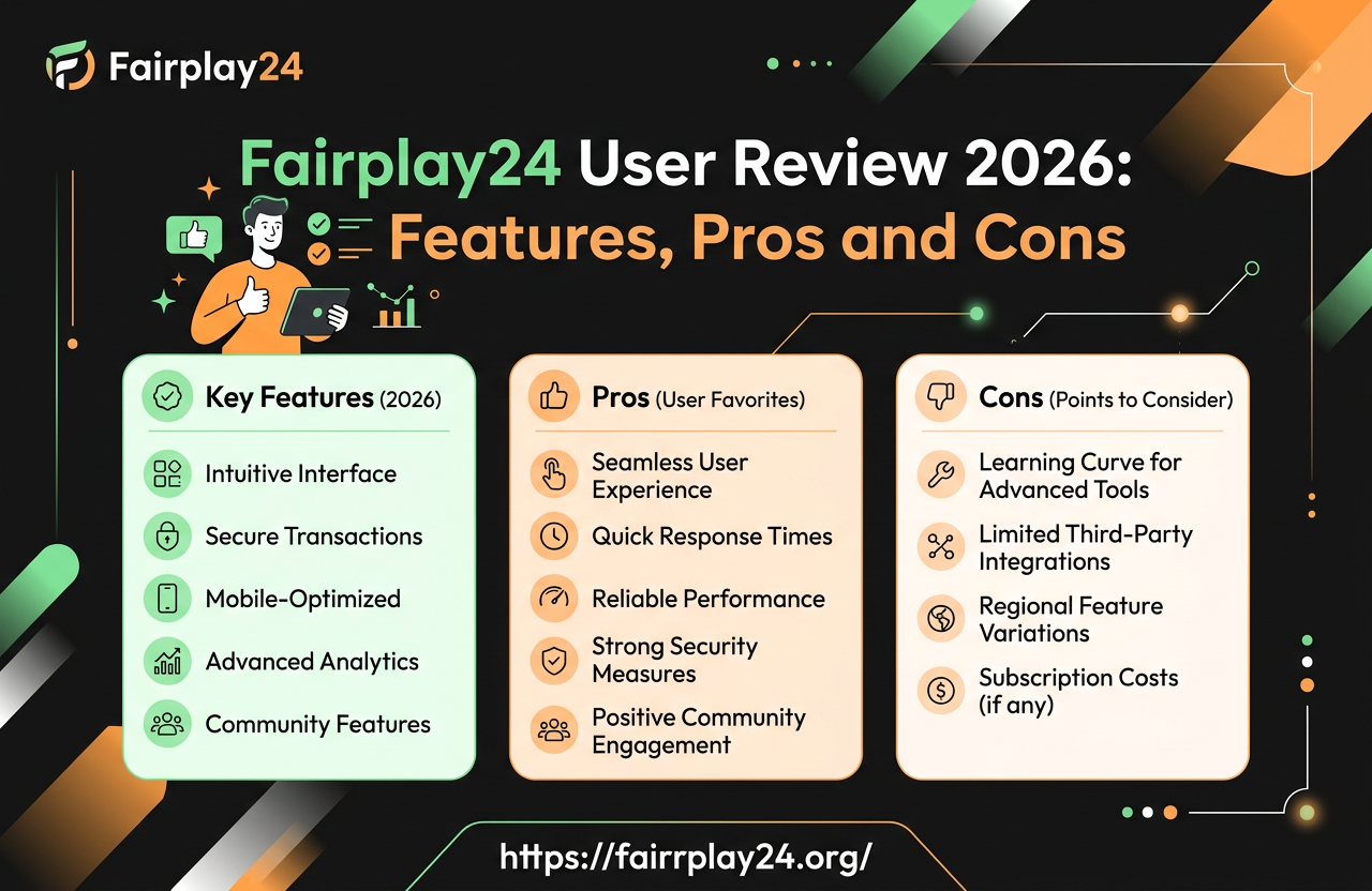Fairplay24 Detailed User Review 2026: Pros and Cons