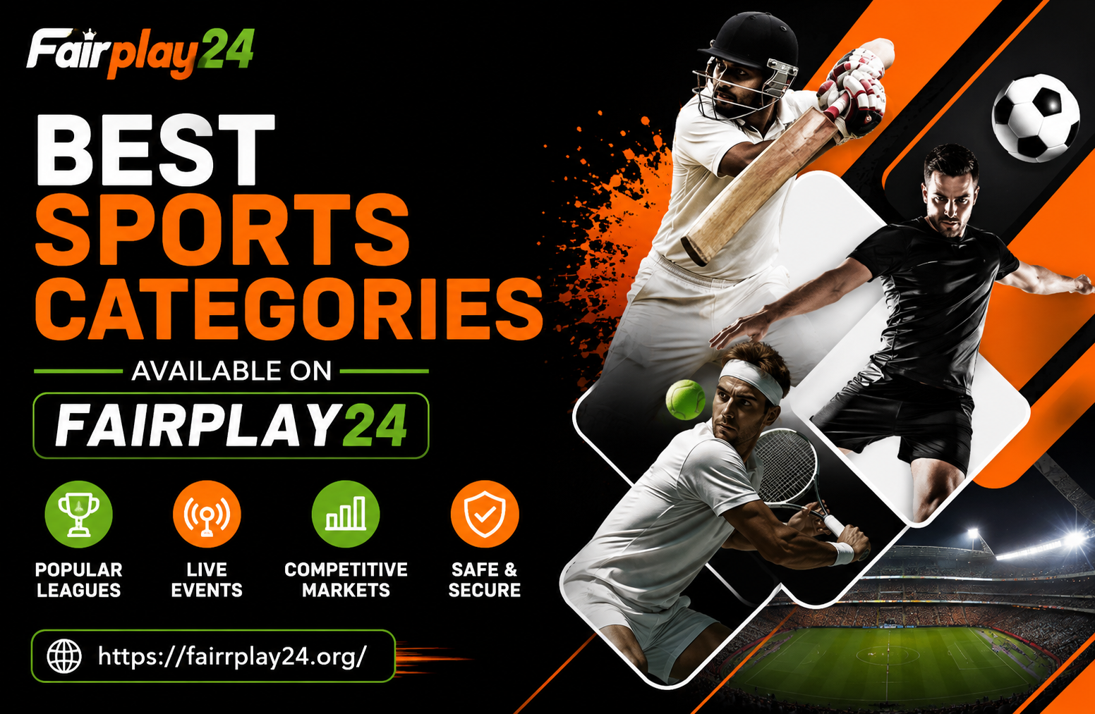 Best Sports Categories Available on Fairplay24