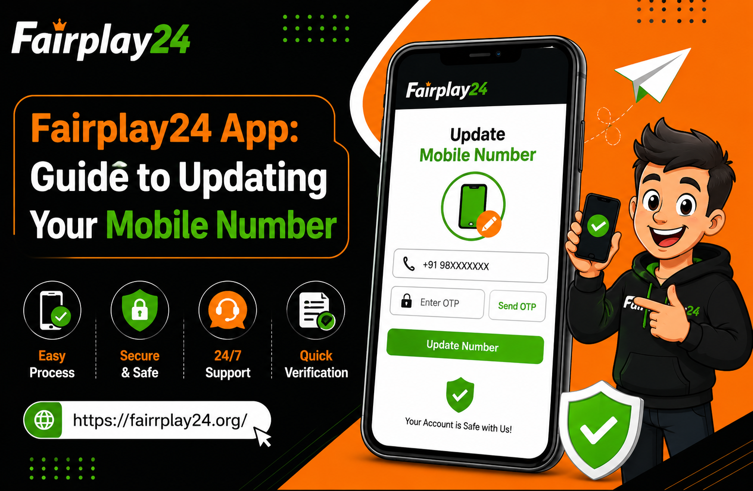 Fairplay24 App: Guide to Updating Your Mobile Number