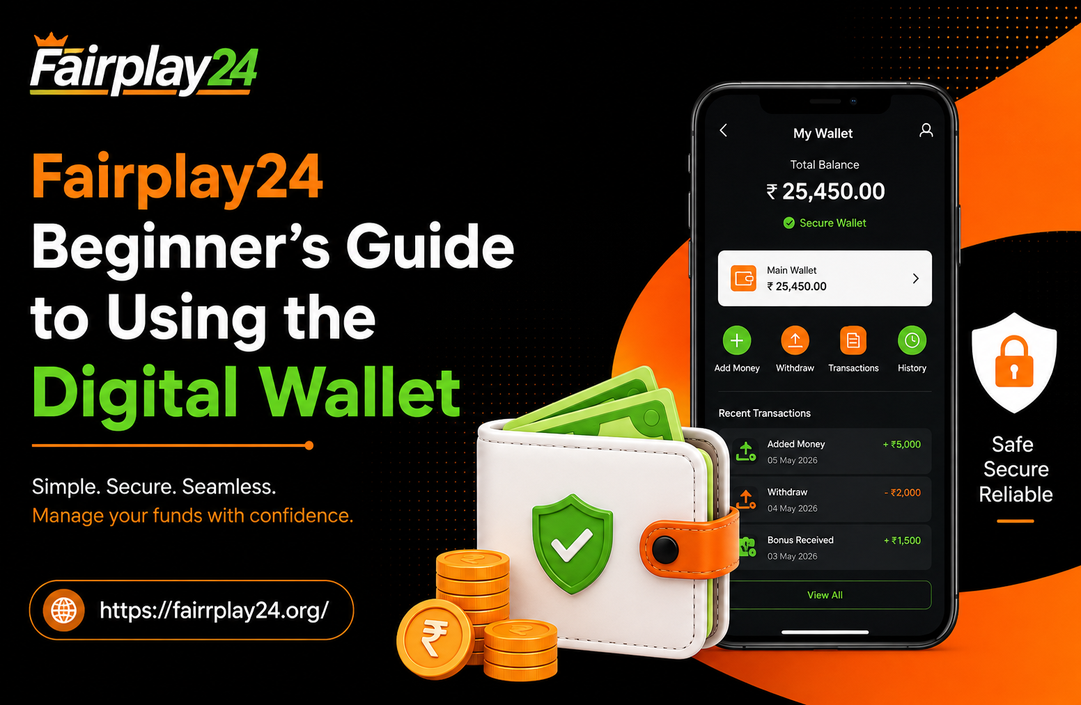 Fairplay24 Beginner's Guide to Digital Wallet